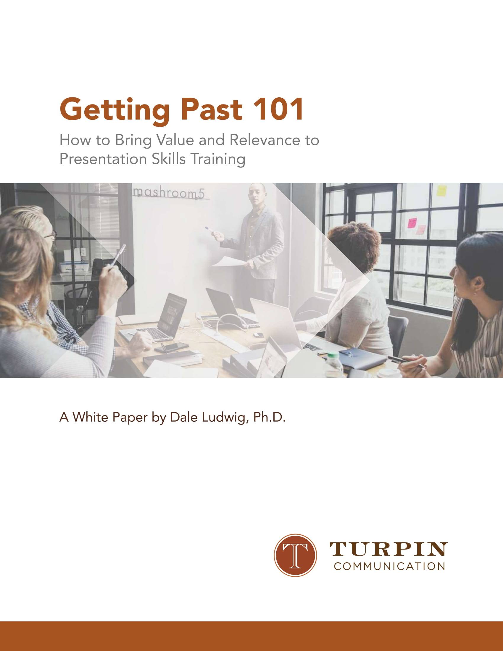 white paper front page-1 (1) How to bring value and relevance to Presentation Skills Training