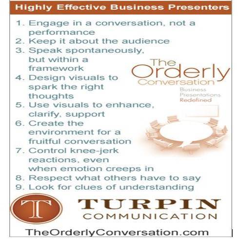 How to be an effective business presenter
