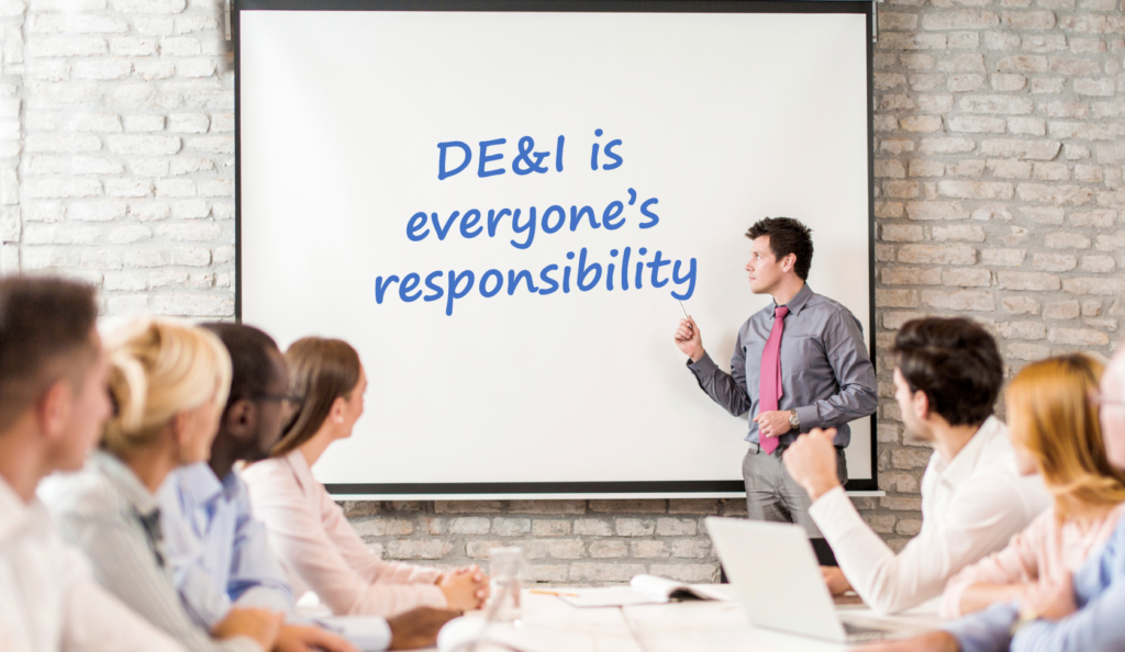 how to add DEI when presenting to unknown audience