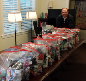 Turpin Cares assembles care packages for the homeless in Chicago
