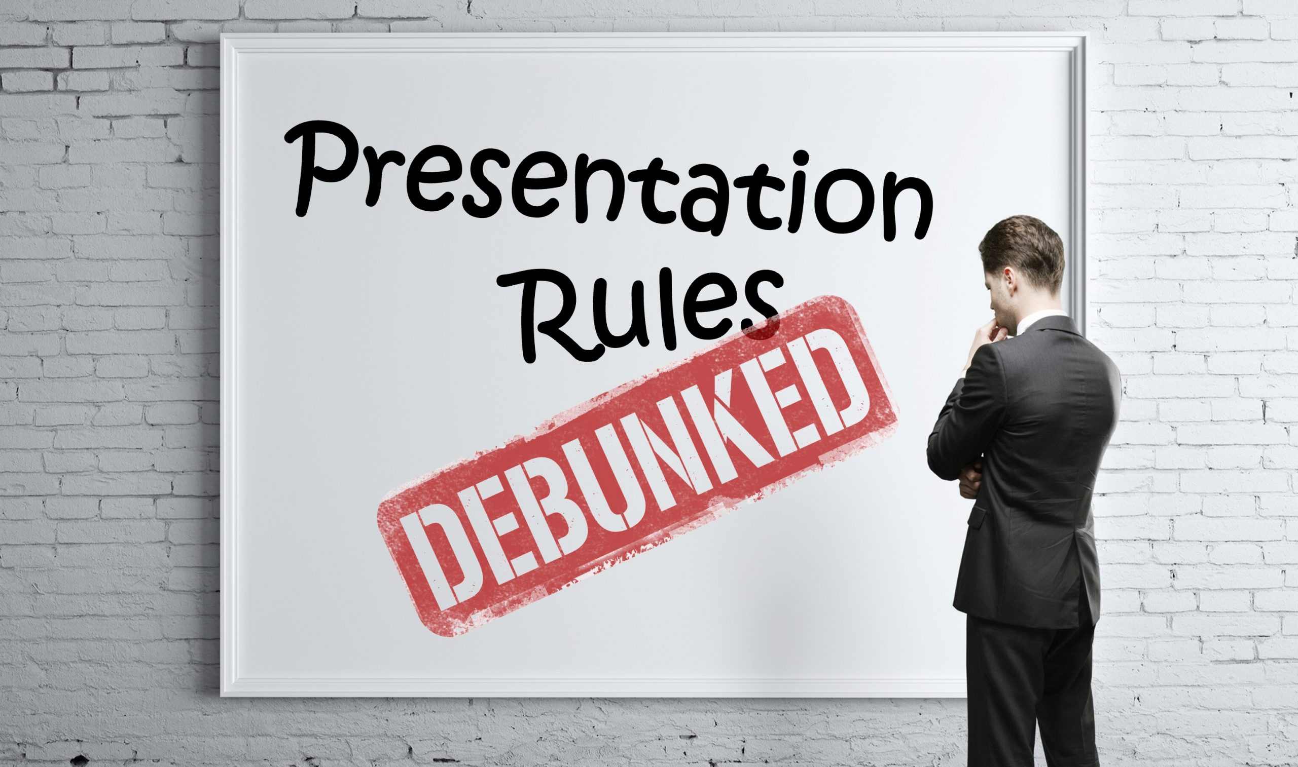 Presentation Rules and Common Myths Debunked: Why Some Advice is Unhelpful and What to do Instead (free webinar)